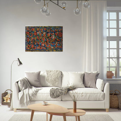 Encrustation - Richard Pousette-Dart Brushed Aluminum Print - 70x100 cm / 28x40 inches | Richard Pousette-Dart Aluminum Print | Richard Pousette-Dart Prints