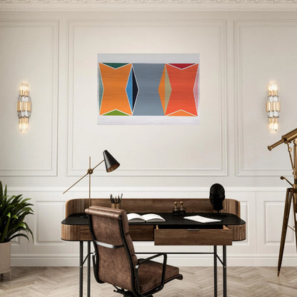 Untitled 1 - 1979 - Larry Zox Brushed Aluminum Print - 70x100 cm / 28x40 inches | Larry Zox Aluminum Print | Larry Zox Prints