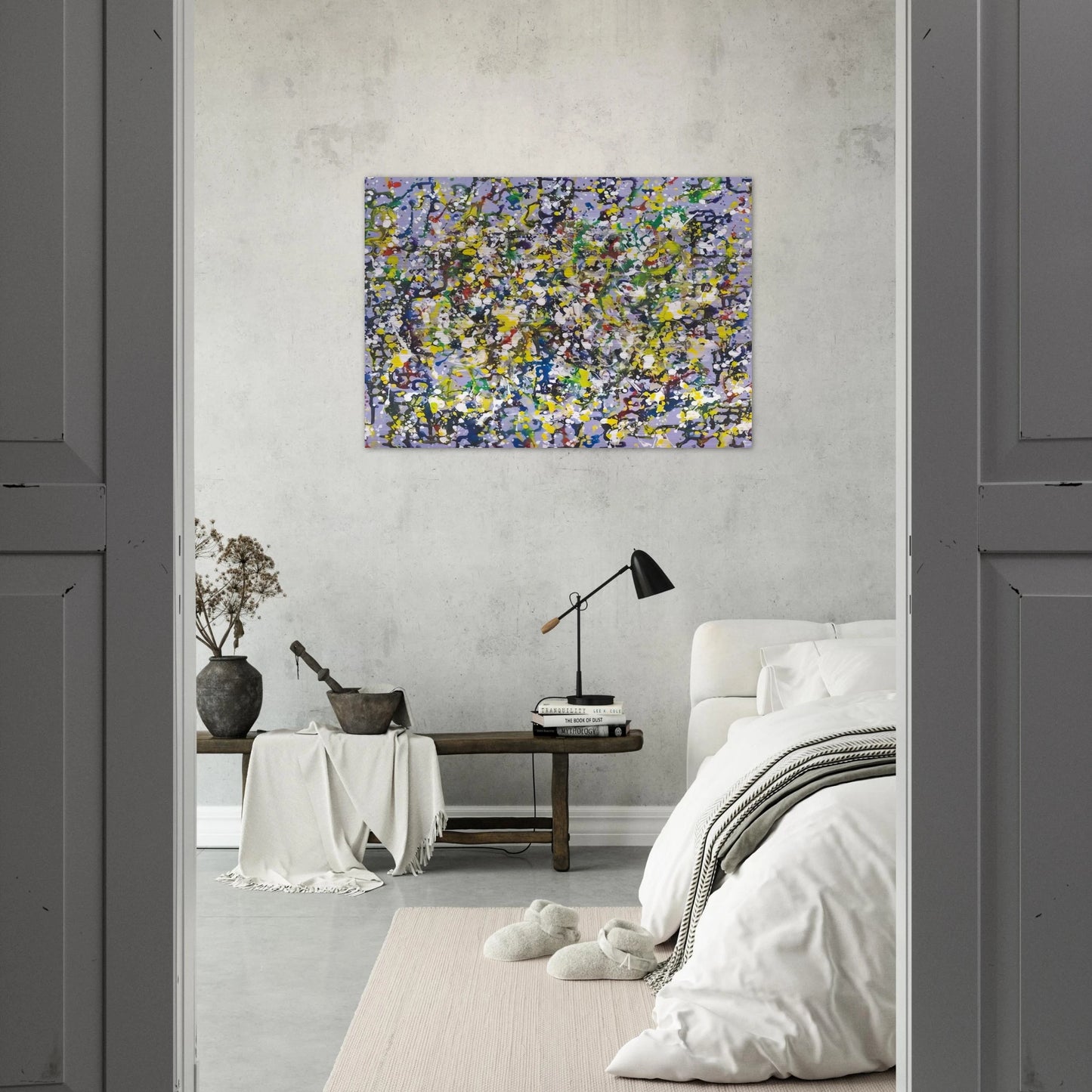 Mousse d Etoiles - Marcel Barbeau Brushed Aluminum Print - 70x100 cm / 28x40 inches | Marcel Barbeau Aluminum Print | Marcel Barbeau Prints