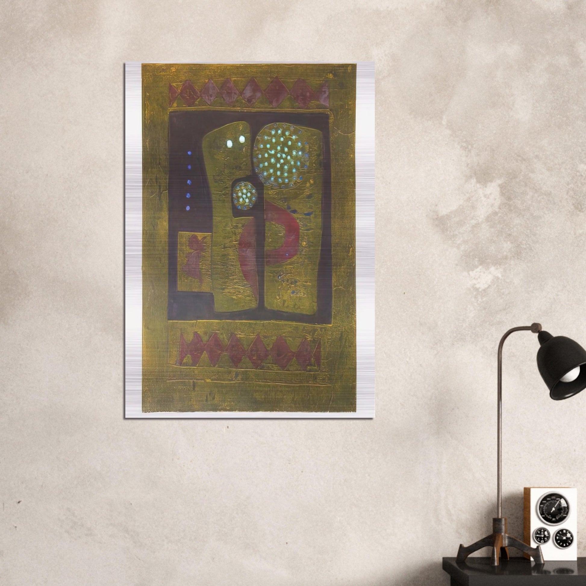 Pierrot and His Son - 1970 - Hiroyuki Tajima Brushed Aluminum Print - 70x100 cm / 28x40 inches | Hiroyuki Tajima Aluminum Print | Hiroyuki Tajima Prints