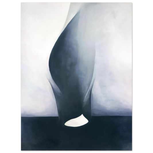 Georgia O'Keeffe - Shell and Old Shingle VI Fine Art Poster