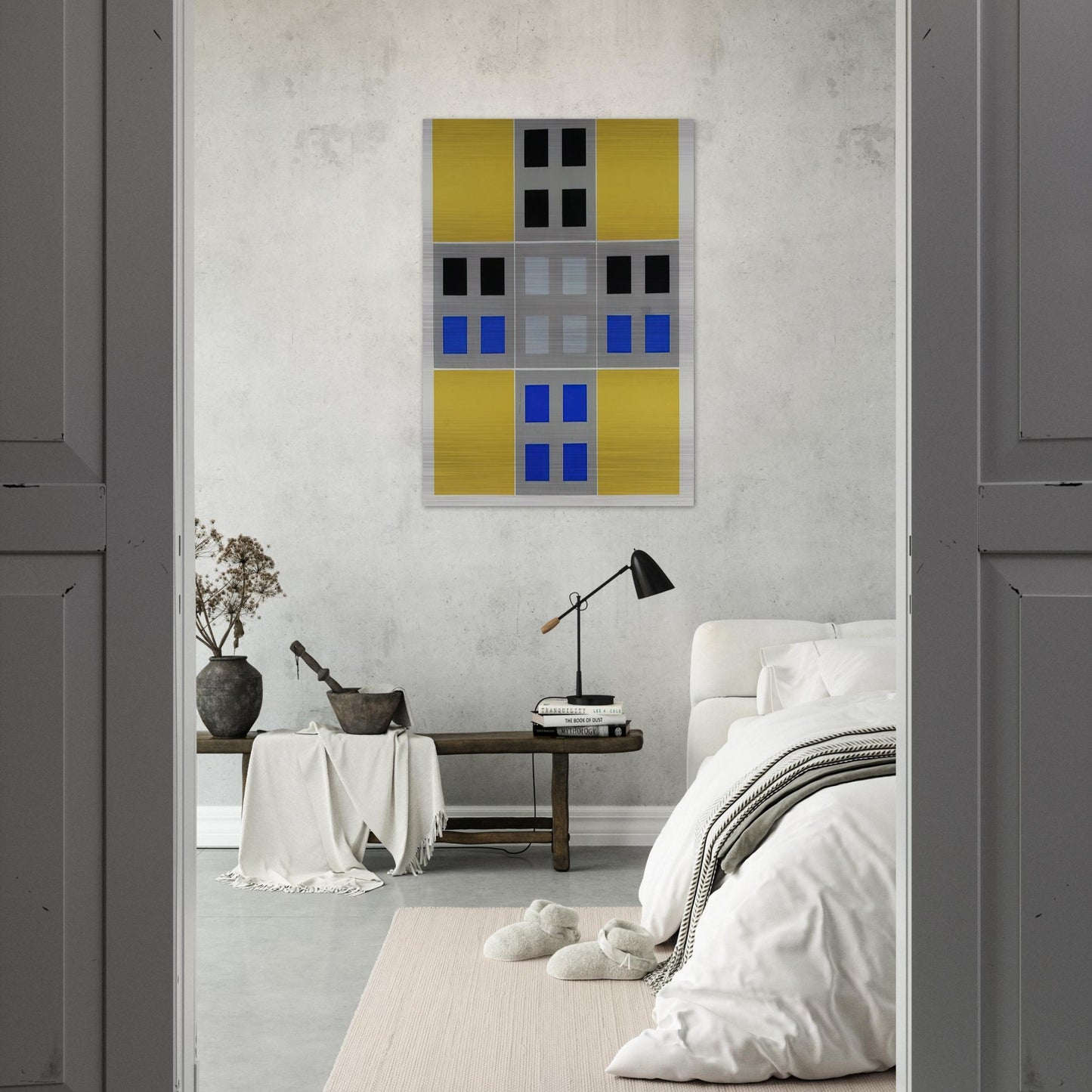 UNTITLED - Jesus Rafael Soto Brushed Aluminum Print - 70x100 cm / 28x40 inches | Jesus Rafael Soto Aluminum Print | Jesus Rafael Soto Prints