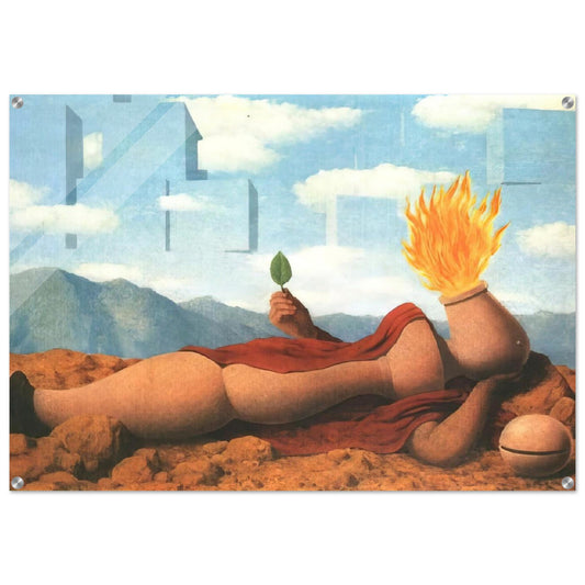 ELEMENTARY COSMOGONY 1949 - Rene Magritte Acrylic Print - 70x100 cm / 28x40″ inches