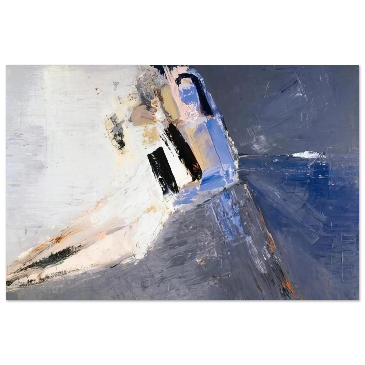 Nicolas de Stael - Figure accoudÃƒÂ©e - 1953 Fine Art Poster