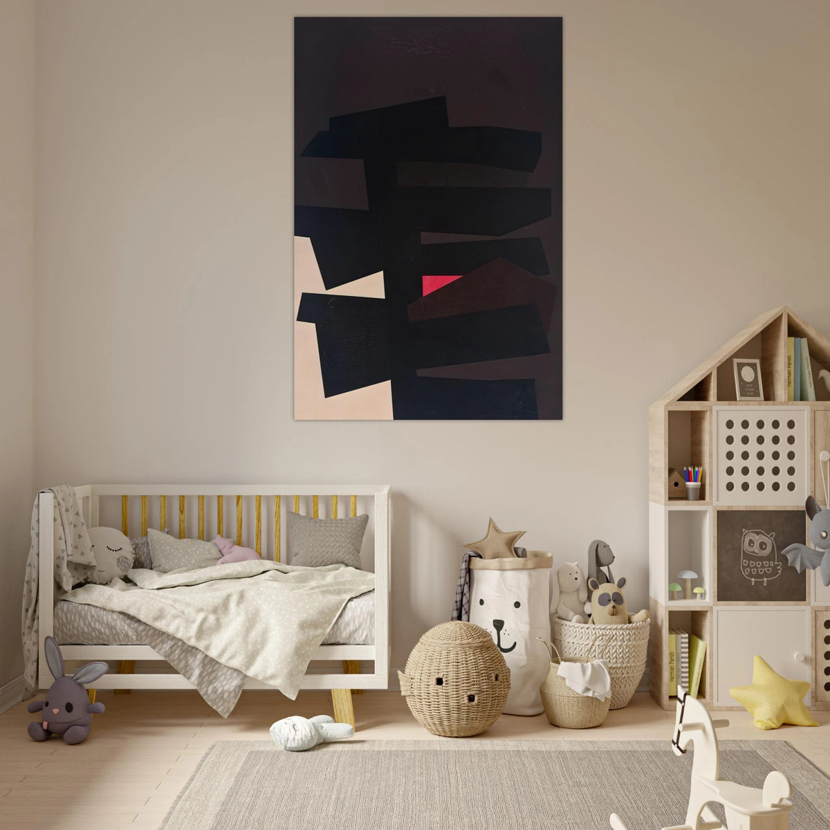 BB #8 - 1962 - Karl Benjamin Art Prints - 100x150 cm / 40x60″ inches | Karl Benjamin Poster | Karl Benjamin Prints