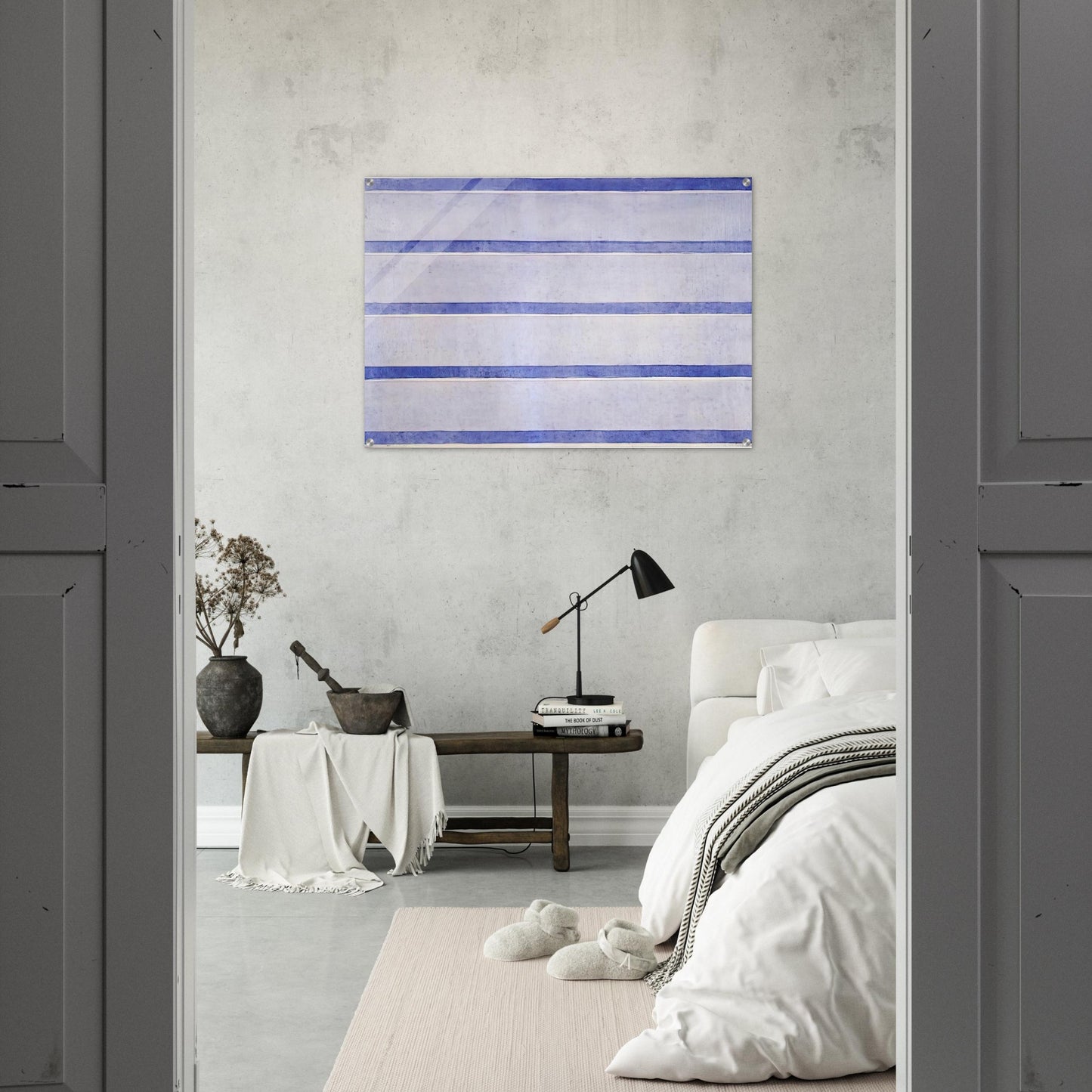 Untitled - Agnes Martin Acrylic Print - 70x100 cm / 28x40″ inches