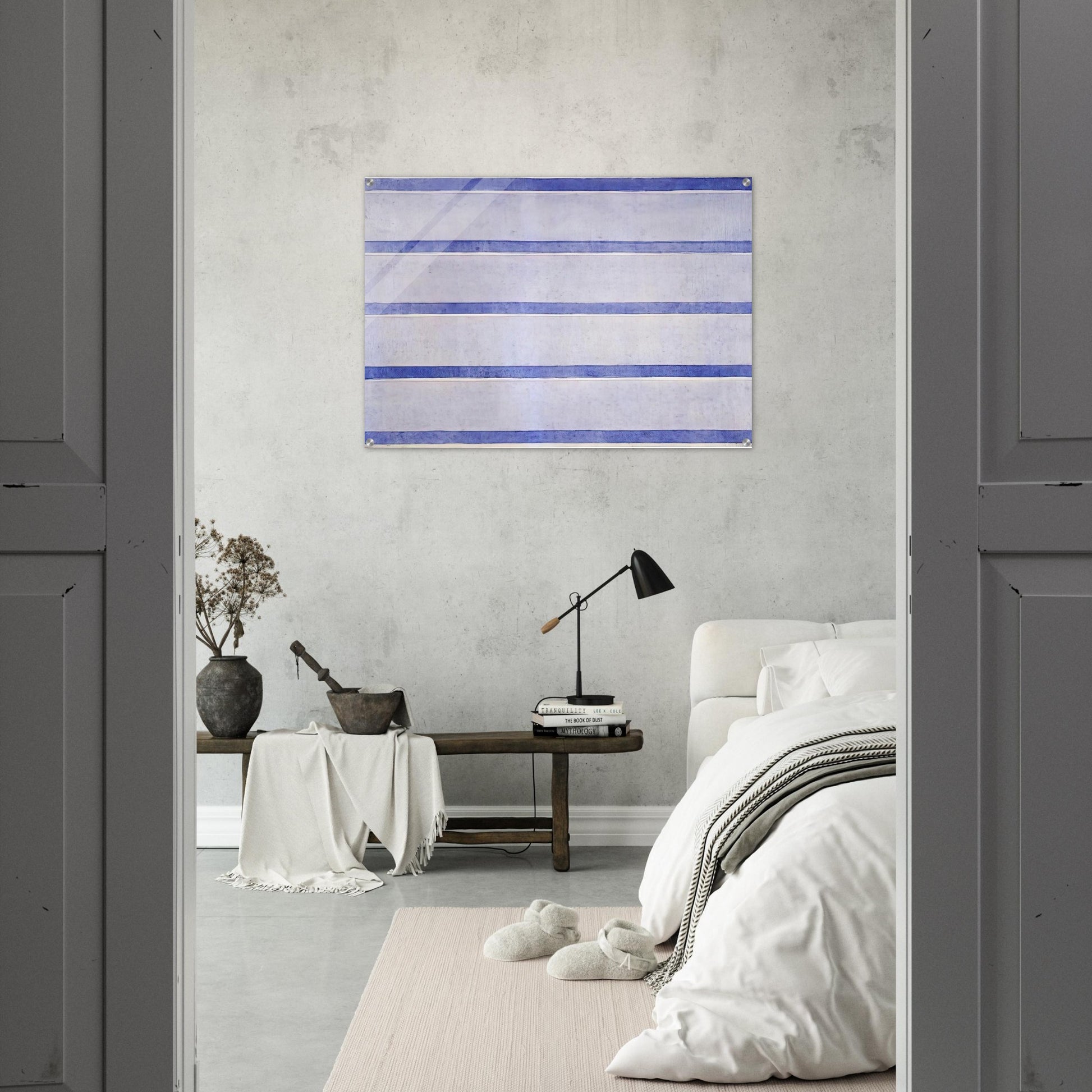 Untitled - Agnes Martin Acrylic Print - 70x100 cm / 28x40″ inches