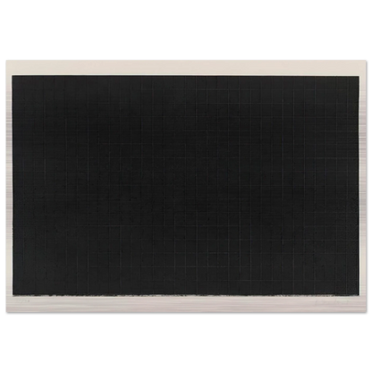 Untitled From Ten Days - 1971 - Brice Marden Brushed Aluminum Print - 70x100 cm / 28x40 inches | Brice Marden Aluminum Print | Brice Marden Prints