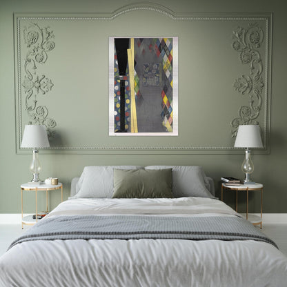 BUSHBABY 2004 - Jasper Johns Brushed Aluminum Print - 70x100 cm / 28x40 inches | Jasper Johns Aluminum Print | Jasper Johns Prints
