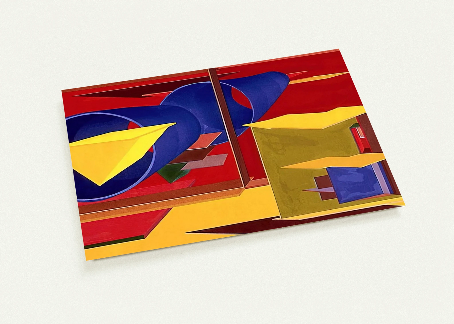 Pachinko By Al Held Pack of 10 Post Cards | Al Held Post Cards | A6 (10.5 x 14.8 cm) - 4.1 x 5.8 inches