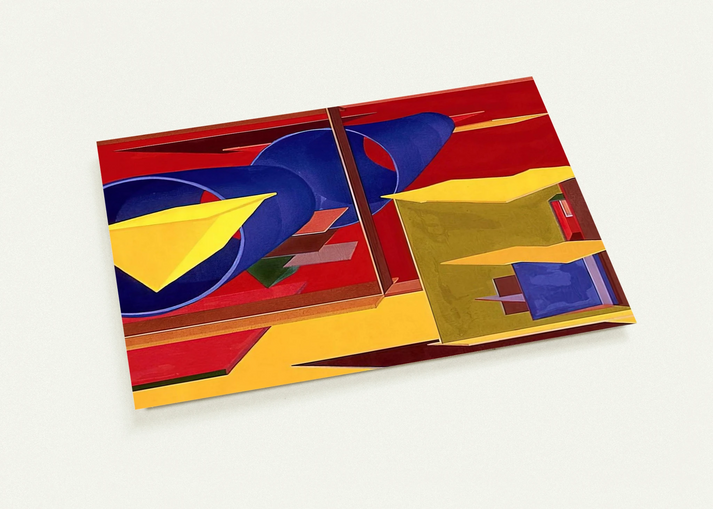 Pachinko By Al Held Pack of 10 Post Cards | Al Held Post Cards | A6 (10.5 x 14.8 cm) - 4.1 x 5.8 inches