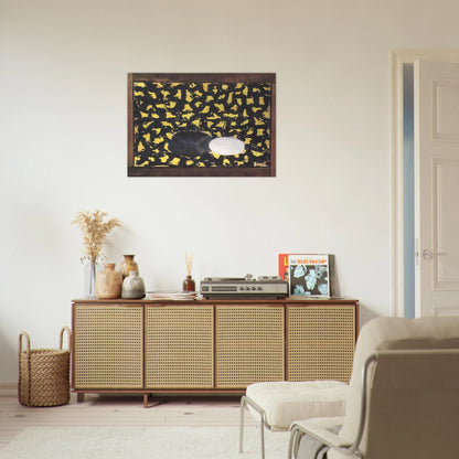It Fits - 1955 - Forrest Bess Brushed Aluminum Print - 70x100 cm / 28x40 inches | Forrest Bess Aluminum Print | Forrest Bess Prints