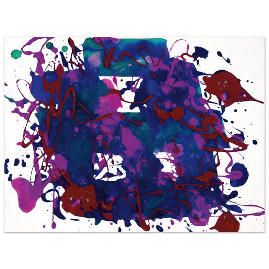 Sam Francis - Untitled  SFP94-75  SFF 1749   75x100 cm / 30x40inches Fine Art Poster