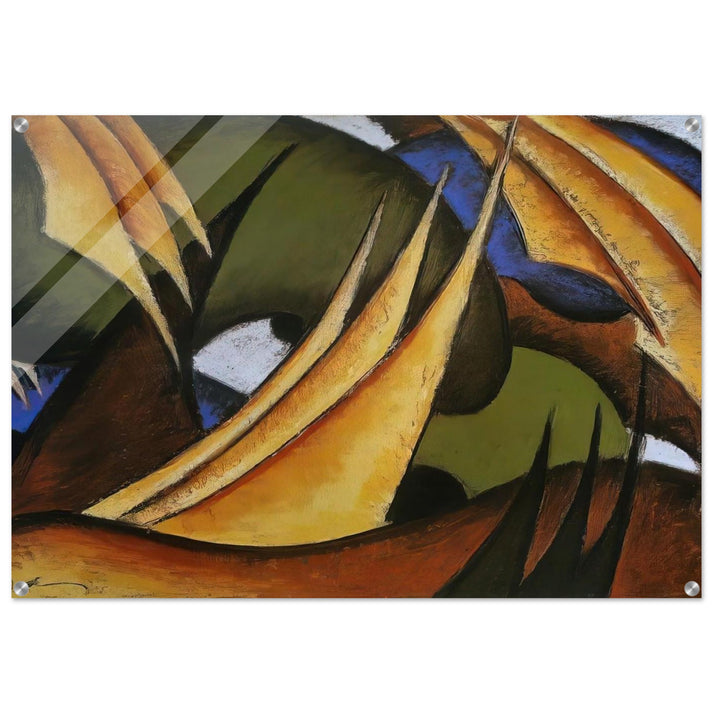 Sails - 1912 - Arthur Dove Acrylic Print - 70x100 cm / 28x40″ inches
