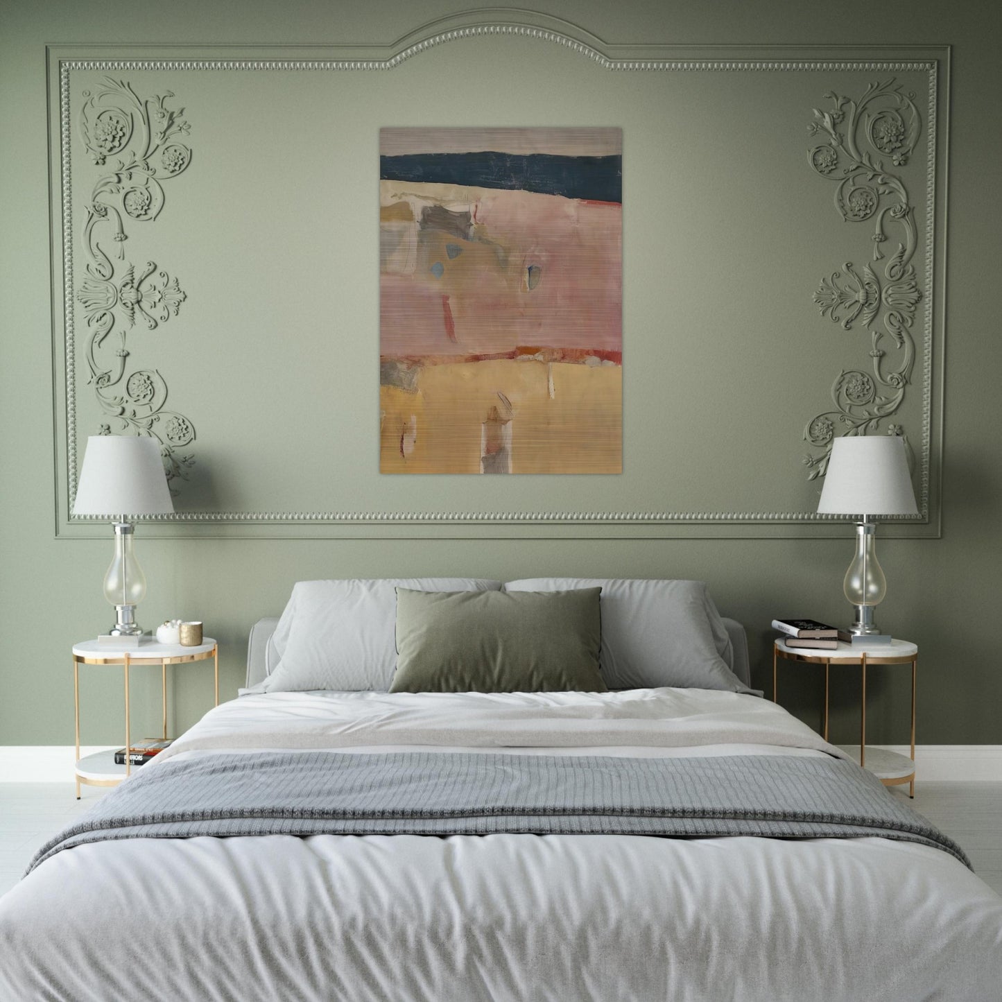 Albuquerque #11 - Richard Diebenkorn Brushed Aluminum Print - 70x100 cm / 28x40 inches | Richard Diebenkorn Aluminum Print | Richard Diebenkorn Prints