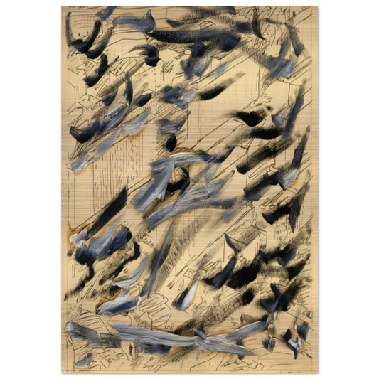 TOWNSCAPE 1968 6 - Gerhard Richter Brushed Aluminum Print - 70x100 cm / 28x40 inches | Gerhard Richter Aluminum Print | Gerhard Richter Prints