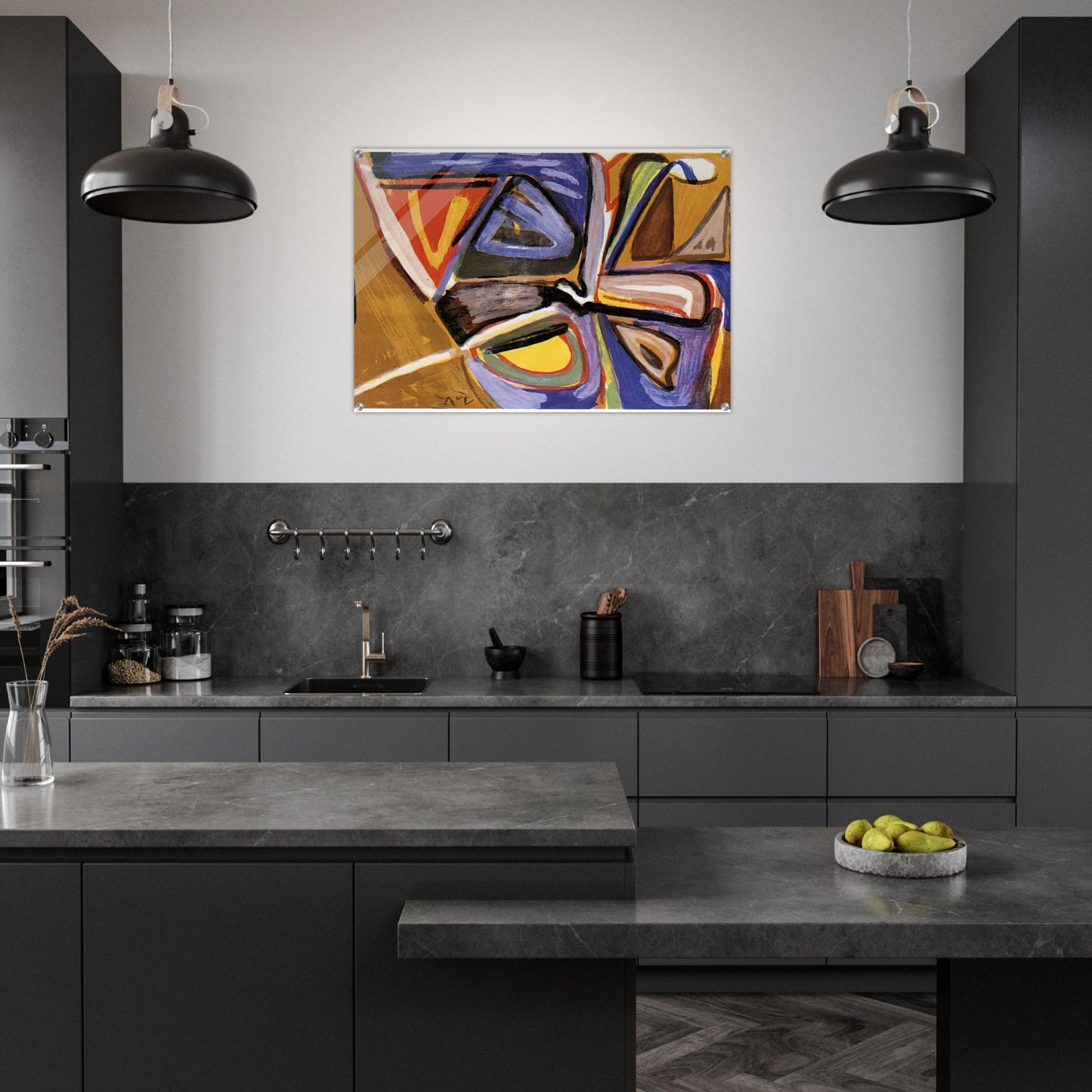 Le bonheur de Matisse - 1981 - Bram van Velde Acrylic Print - 70x100 cm / 28x40″ inches