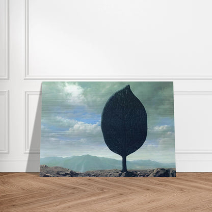 PLAIN OF AIR 1940 - Rene Magritte Brushed Aluminum Print - 70x100 cm / 28x40 inches | Rene Magritte Aluminum Print | Rene Magritte Prints