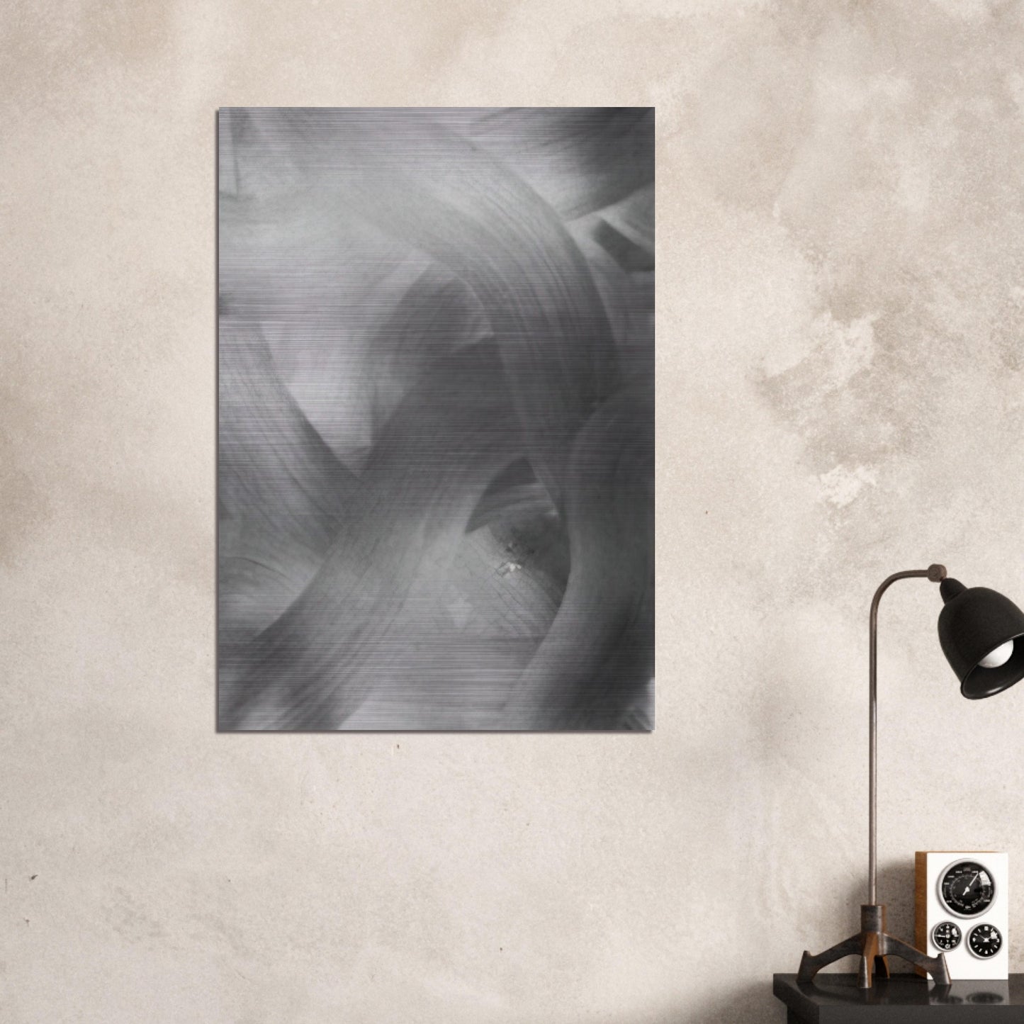 FARBSCHLIEREN COLOUR STREAKS 1968 - Gerhard Richter Brushed Aluminum Print - 70x100 cm / 28x40 inches | Gerhard Richter Aluminum Print | Gerhard Richter Prints