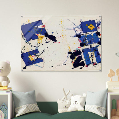Untitled  EXP-SF-09-17-78  - Sam Francis Acrylic Print - 70x100 cm / 28x40″ inches | Sam Francis Wall Art | Sam Francis Prints