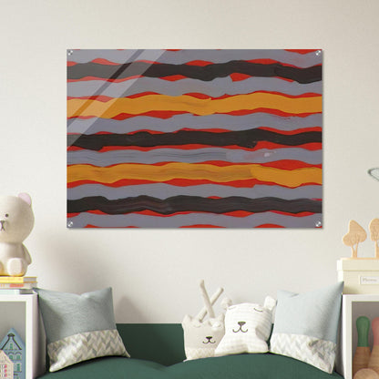 Spear Dreaming - 2001 - Clifford Possum Tjapaltjarri Acrylic Print - 70x100 cm / 28x40″ inches