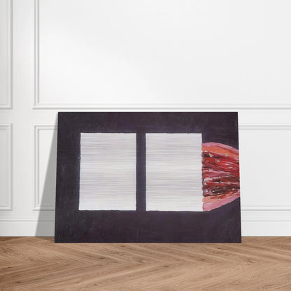 Untitled, No. 12a - 1957 - Forrest Bess Brushed Aluminum Print - 70x100 cm / 28x40 inches | Forrest Bess Aluminum Print | Forrest Bess Prints