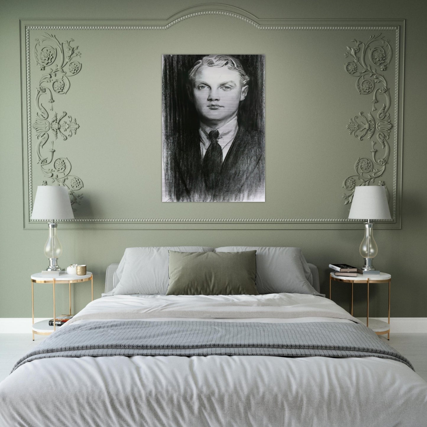 Sir William Hedworth Williamson - John Singer Sargent Brushed Aluminum Print - 70x100 cm / 28x40 inches | John Singer Sargent Aluminum Print | John Singer Sargent Prints