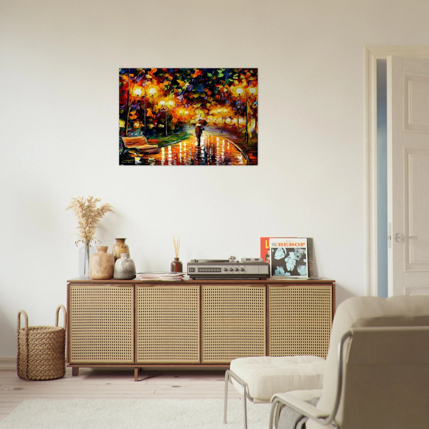 Leonid Afremov - Leonid Afremov Brushed Aluminum Print - 70x100 cm / 28x40 inches | Leonid Afremov Aluminum Print | Leonid Afremov Prints