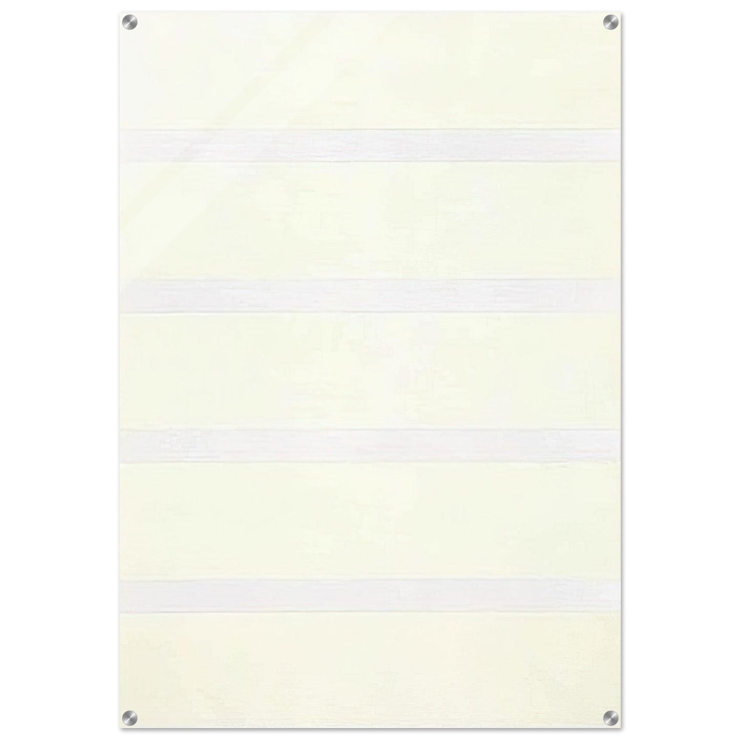 Untitled #15  Peace  - Agnes Martin Acrylic Print - 70x100 cm / 28x40″ inches