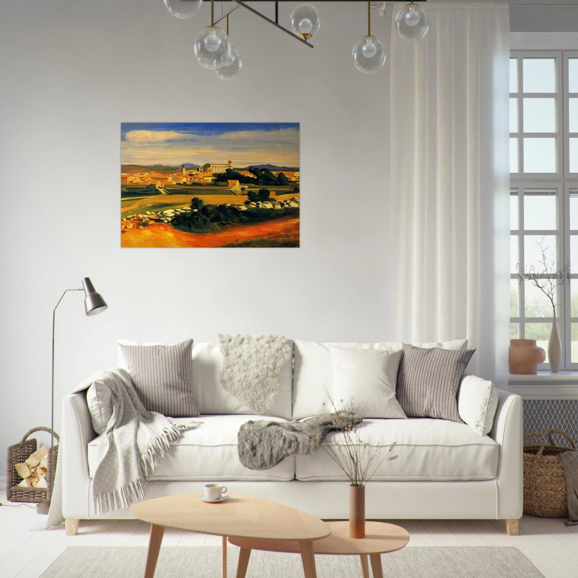 LANDSCAPE 1930 - Andre Derain Brushed Aluminum Print - 70x100 cm / 28x40 inches | Andre Derain Aluminum Print | Andre Derain Prints
