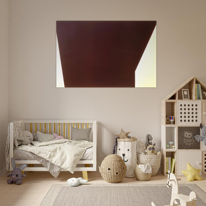 End Gable - 1972 - Leon Polk Smith Art Prints - 100x150 cm / 40x60″ inches | Leon Polk Smith Poster | Leon Polk Smith Prints