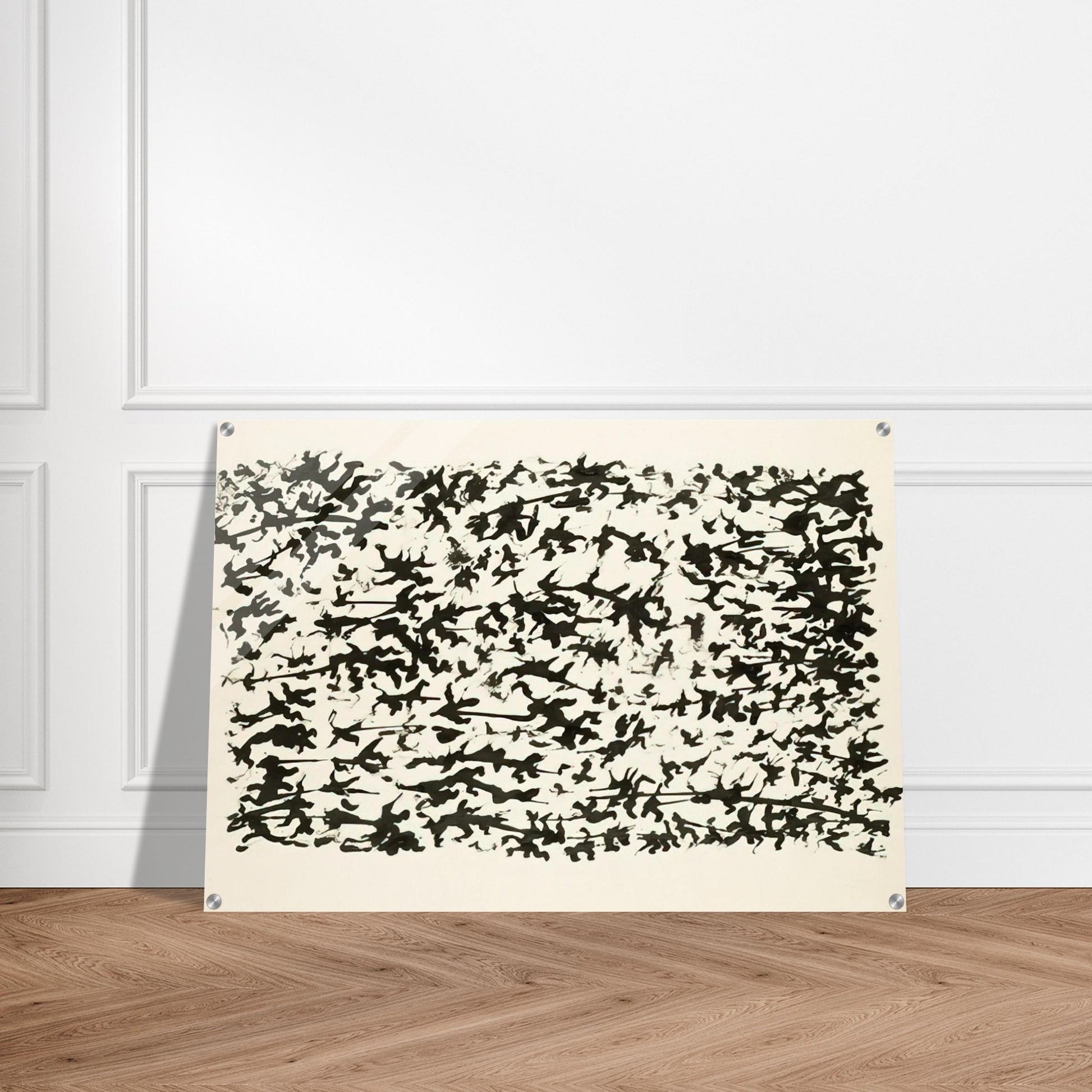 UNTITLED 7 - Henri Michaux Acrylic Print - 70x100 cm / 28x40″ inches