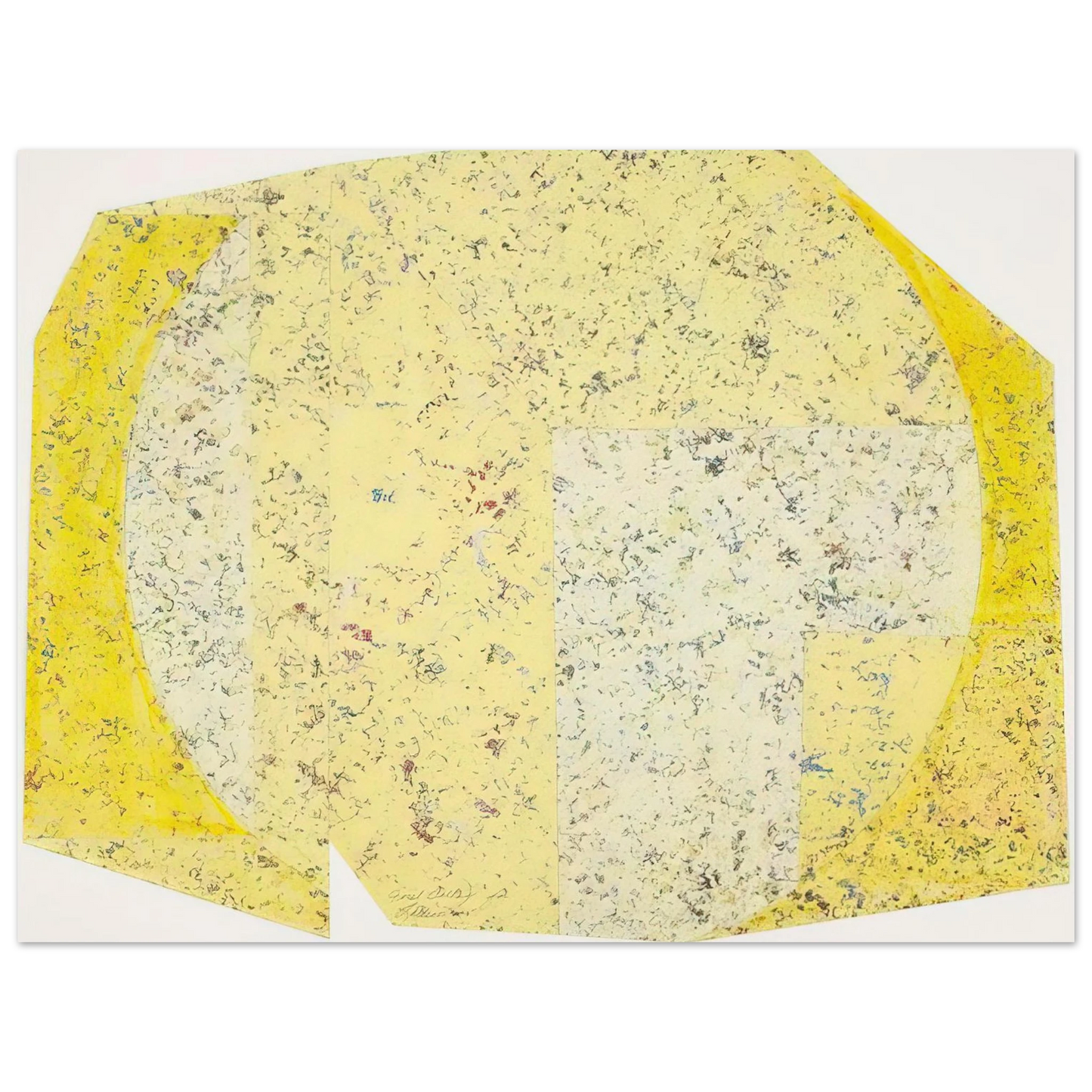 Sam Gilliam - Lattice  75x100 cm / 30x40inches Fine Art Poster