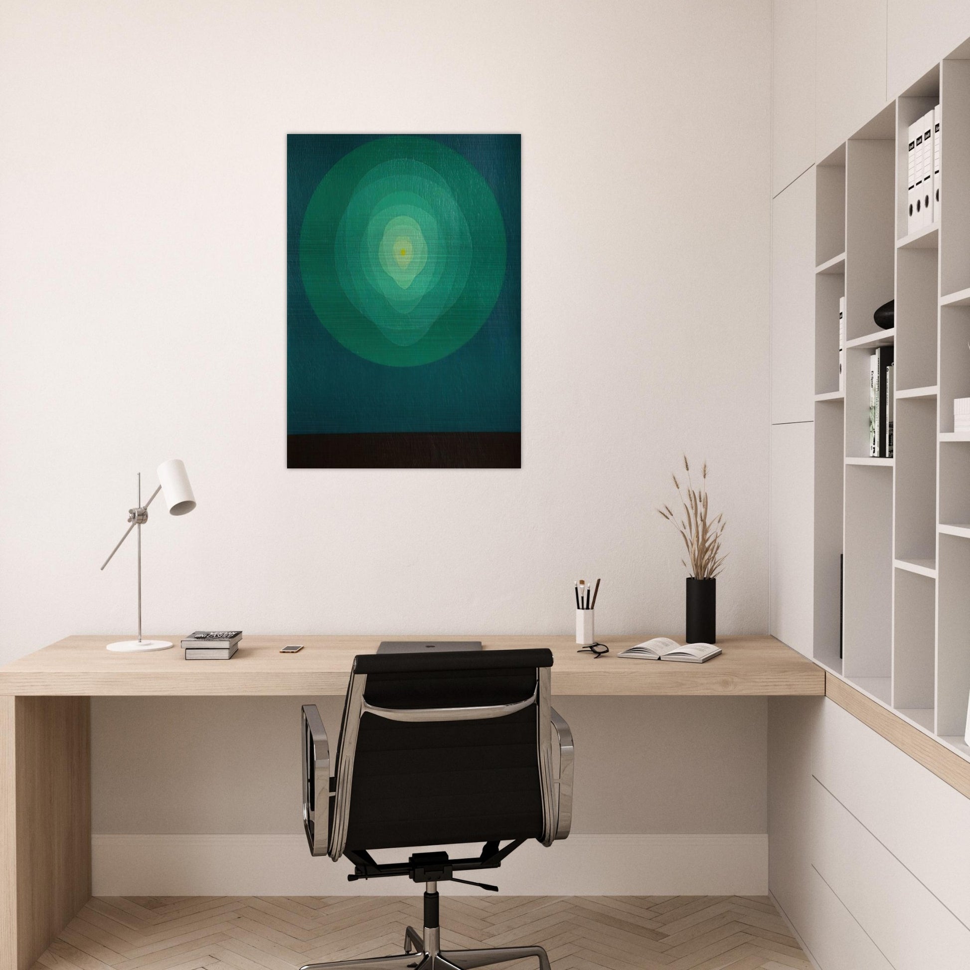 Icon Pyrophorous - 1969 - Clarence Holbrook Carter Brushed Aluminum Print - 70x100 cm / 28x40 inches | Clarence Holbrook Carter Aluminum Print | Clarence Holbrook Carter Prints