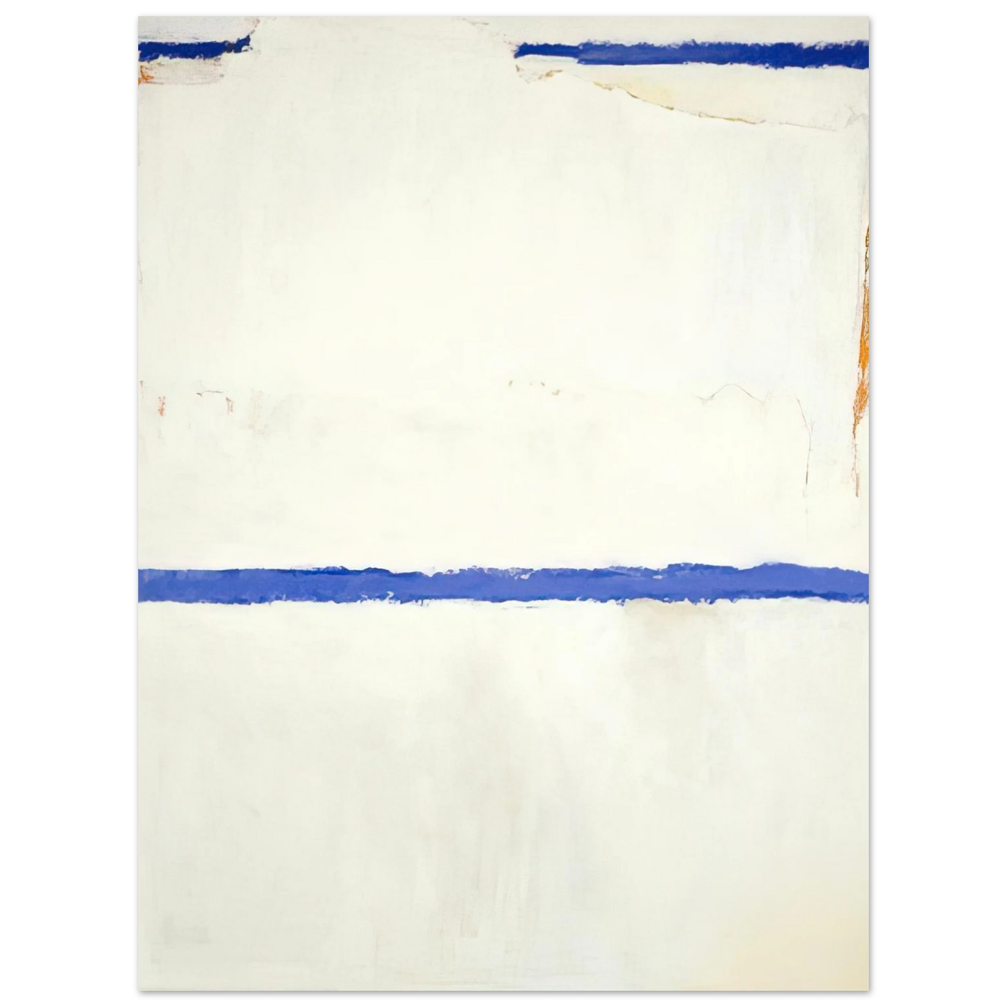 Theodoros Stamos - White Sun-Mound - 1963  75x100 cm / 30x40inches Fine Art Poster