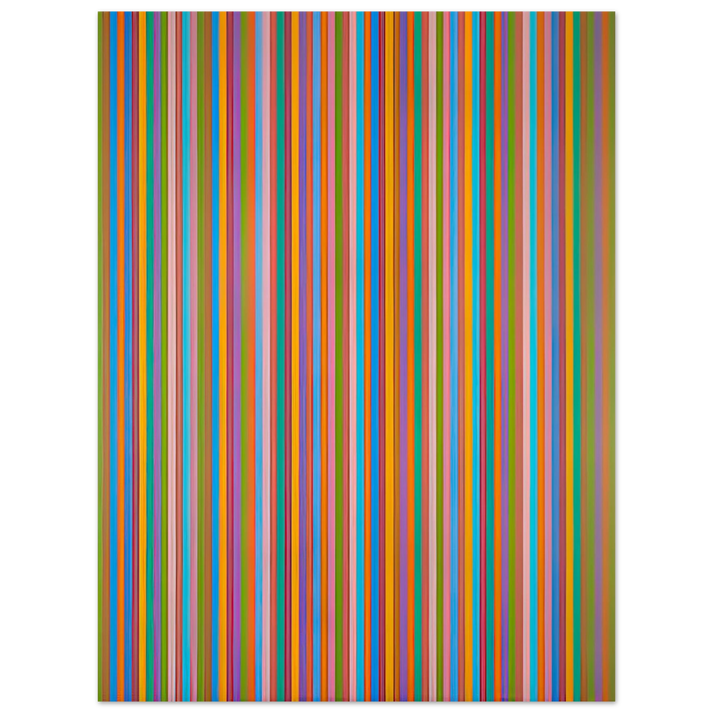 Bridget Riley - ECCLESIA 1985  75x100 cm / 30x40inches Fine Art Poster