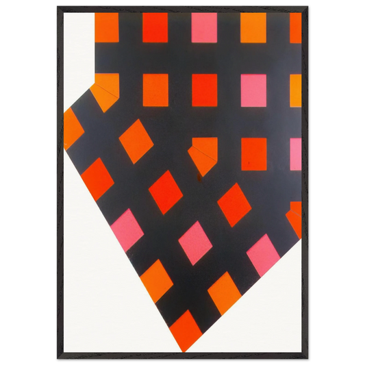 Crusader - 1968 - Jeremy Moon 70x100 cm / 28x40 inches Framed Art Print – Black Wooden Frame