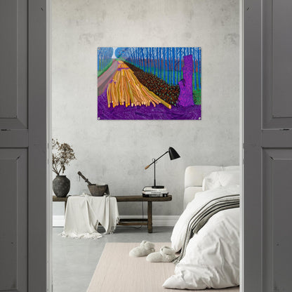 David Hockney - David Hockney Acrylic Print - 70x100 cm / 28x40″ inches | David Hockney Art | Artwork by David Hockney