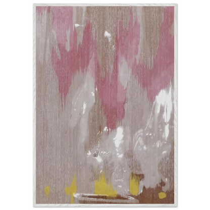 Helen Frankenthaler - Tales of Genji IV - 1998 Wall art - A1 (59.4 x 84.1  cm) - Premium Wooden Framed Poster With Fine Art Paper-canvas - White frame