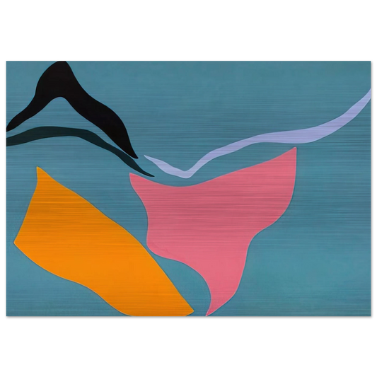 Untitled - 1971 - Ray Parker Brushed Aluminum Print - 70x100 cm / 28x40 inches | Ray Parker Aluminum Print | Ray Parker Prints