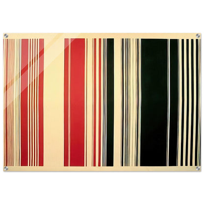 Concord - 1982 - Gene Davis Acrylic Print - 70x100 cm / 28x40″ inches