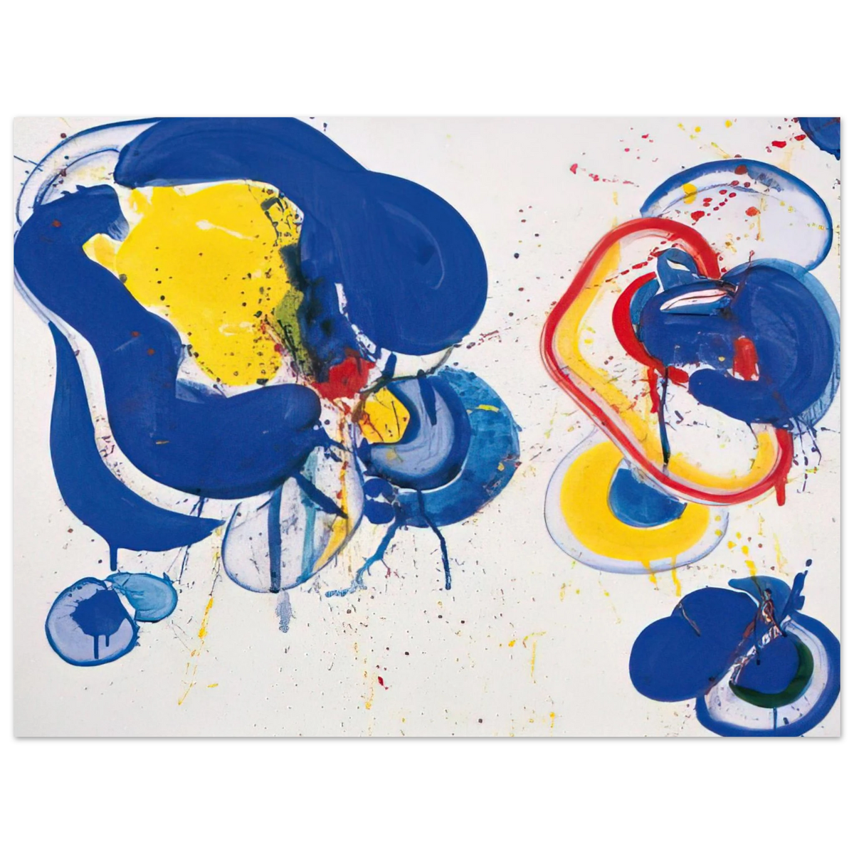 Sam Francis - Dream It Is  75x100 cm / 30x40inches Fine Art Poster