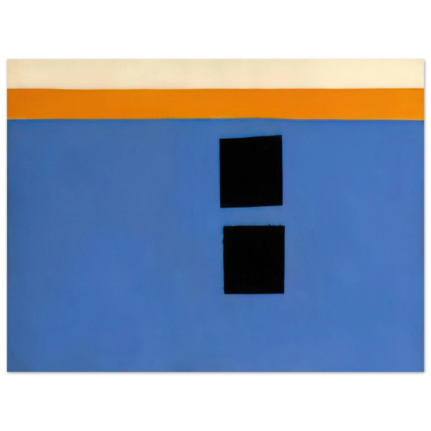 Theodoros Stamos - Double Aegean Sun-Box - 1968  75x100 cm / 30x40inches Fine Art Poster