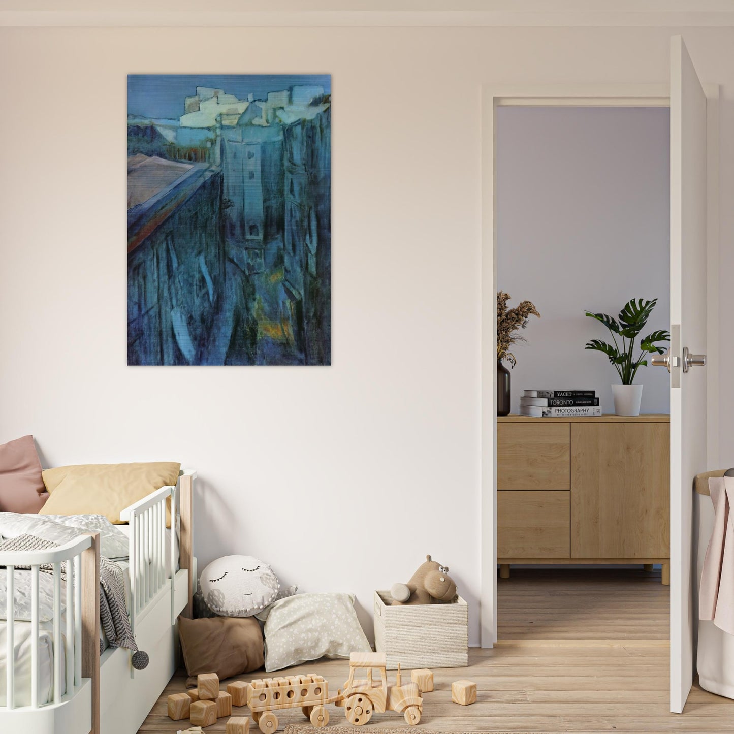 Dawn at Riera de Sant Joan - Pablo Picasso Brushed Aluminum Print - 70x100 cm / 28x40 inches | Pablo Picasso Aluminum Print | Pablo Picasso Prints