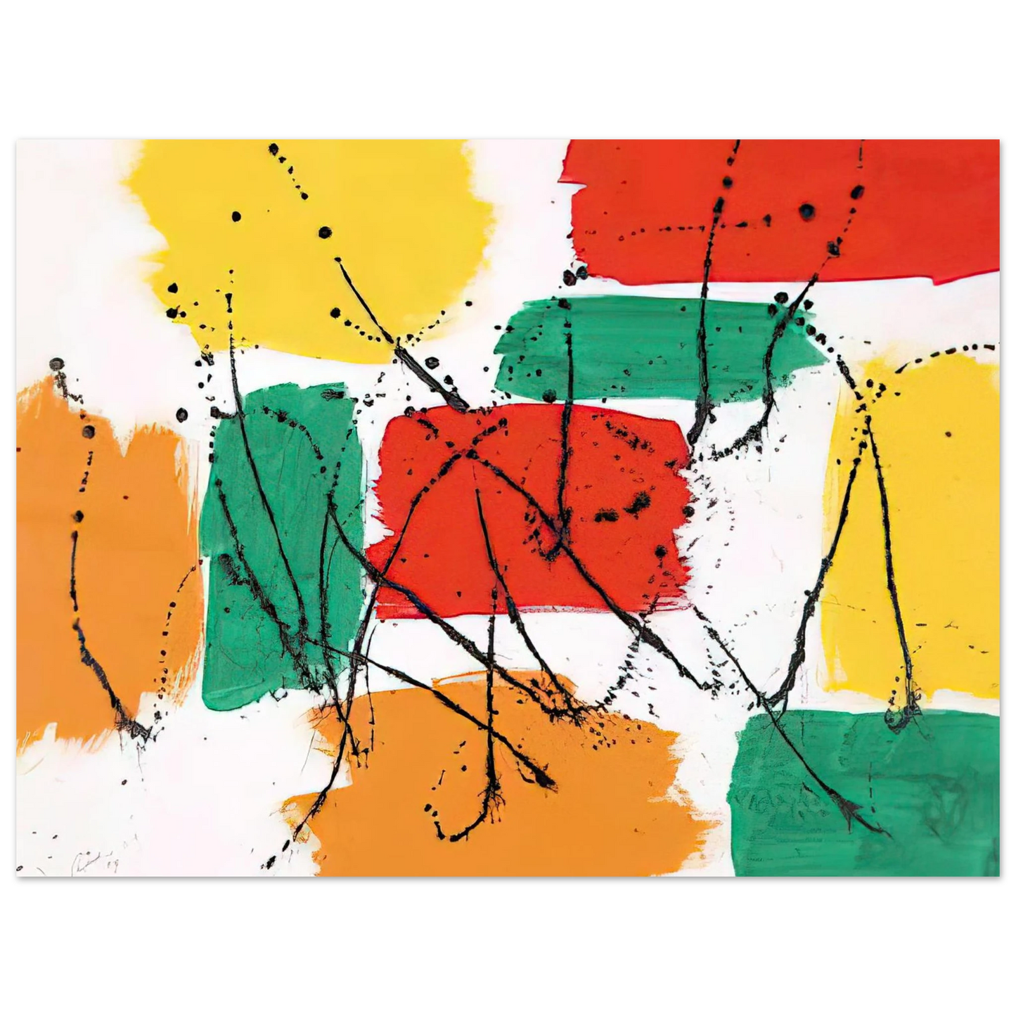 Marcel Barbeau - Reflets Printanieres  75x100 cm / 30x40inches Fine Art Poster