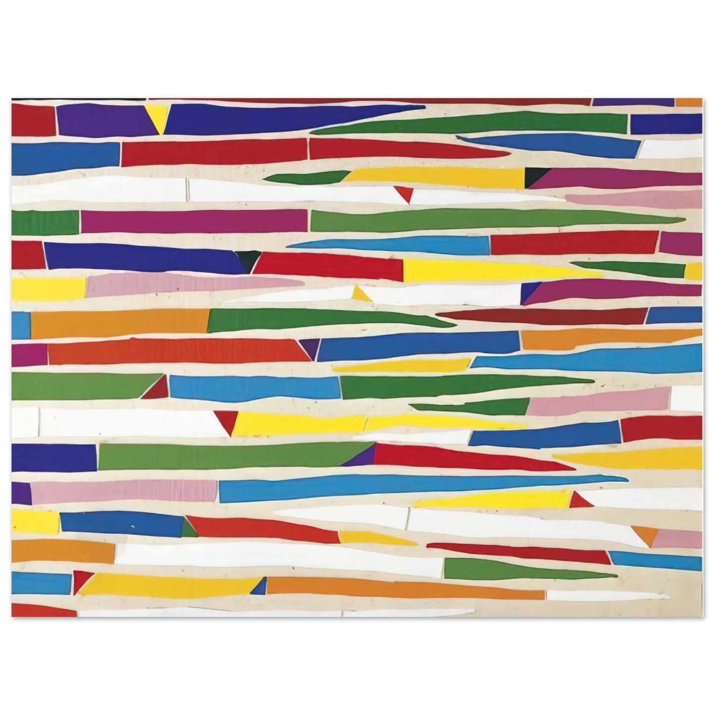 Piero Dorazio - Composite - Color Field Painting  75x100 cm / 30x40inches Fine Art Poster