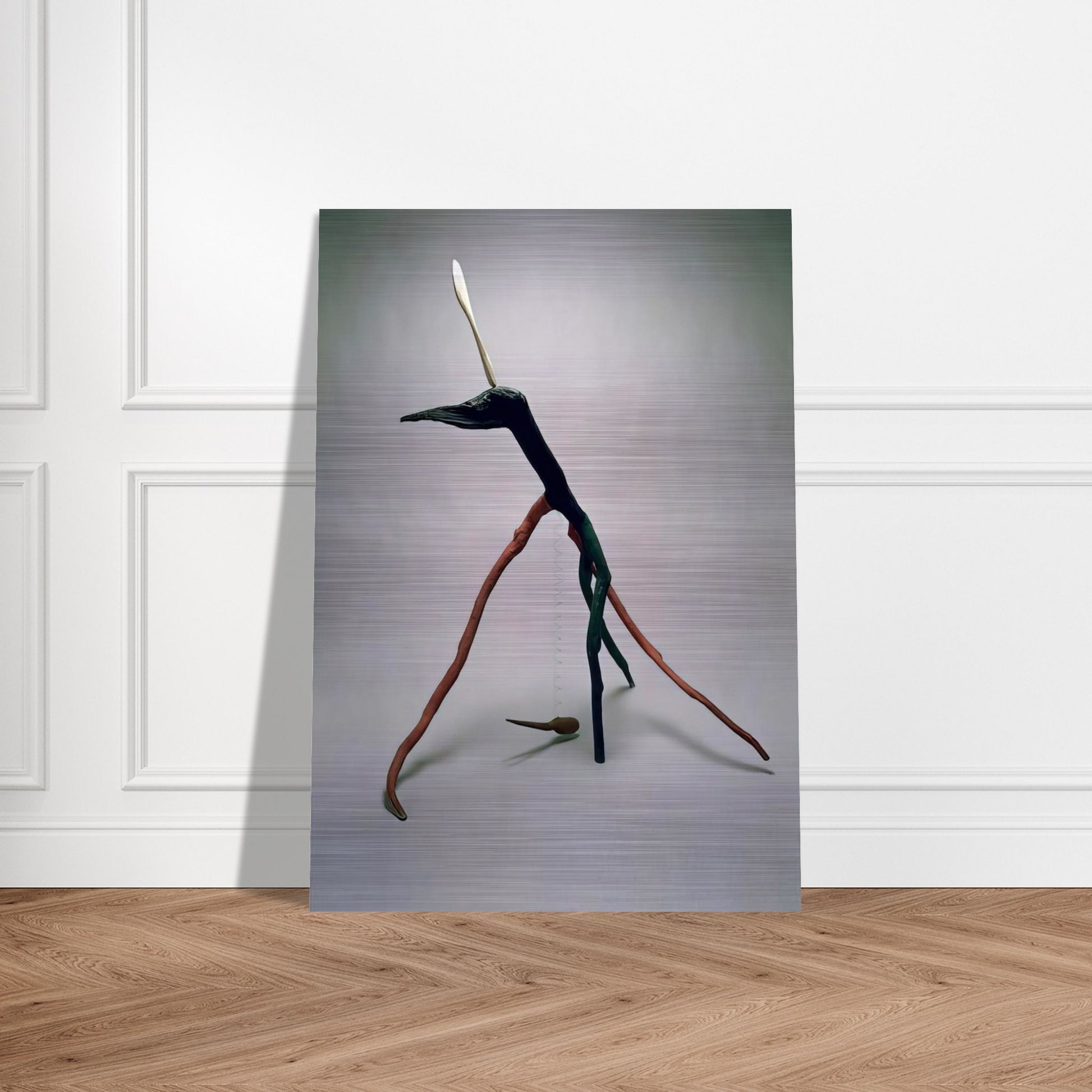APPLE MONSTER 1938 - Alexander Calder Brushed Aluminum Print - 70x100 cm / 28x40 inches | Alexander Calder Aluminum Print | Alexander Calder Prints
