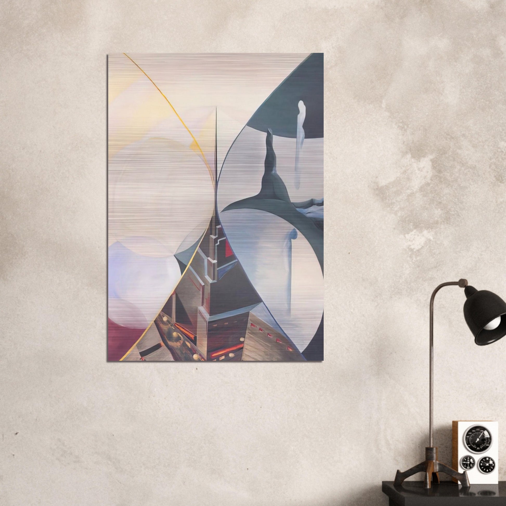 Il Grande X - 1931 Italy - Benedetta Cappa Brushed Aluminum Print - 70x100 cm / 28x40 inches | Benedetta Cappa Aluminum Print | Benedetta Cappa Prints