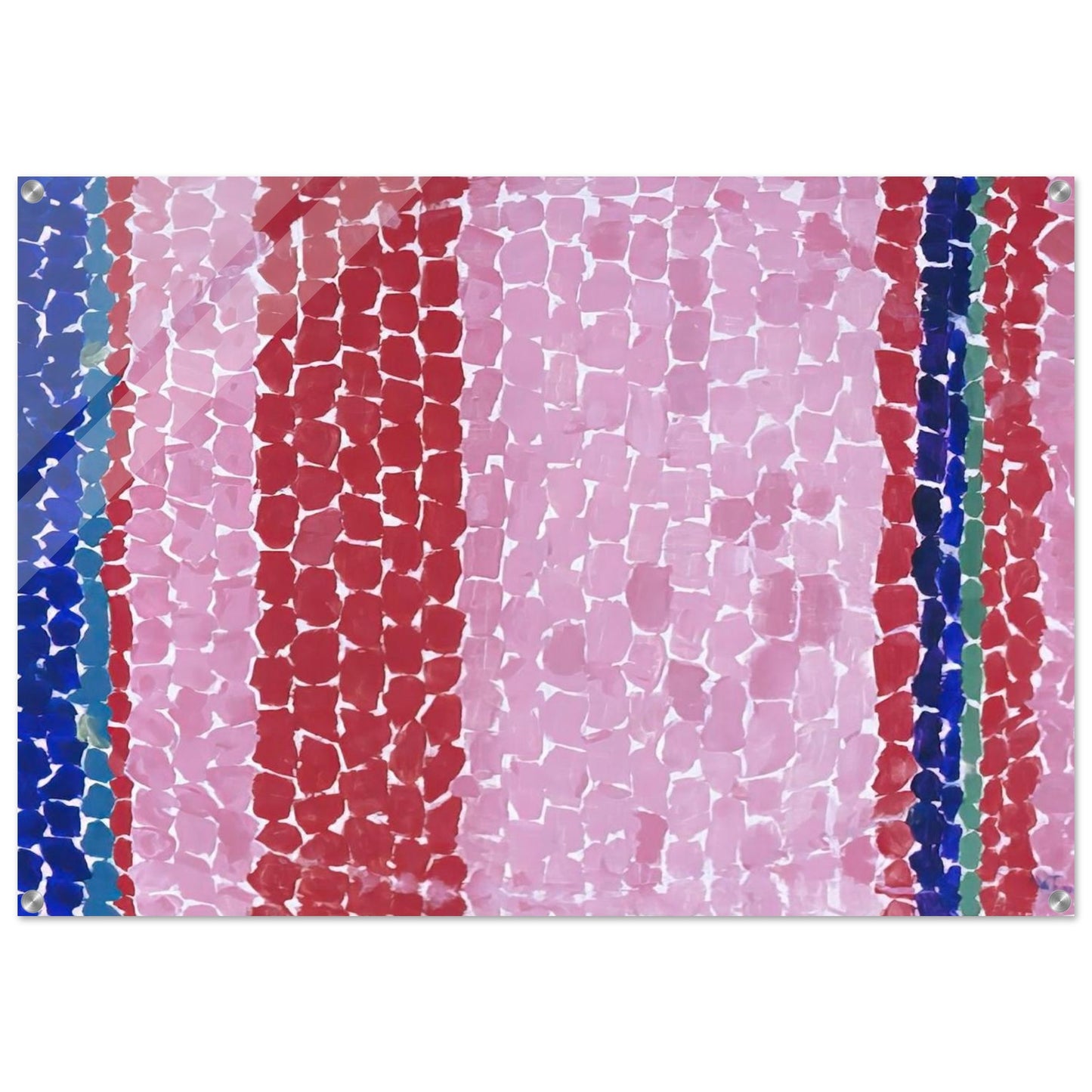 A GLIMPSE OF MARS 1969 - Alma Woodsey Thomas Acrylic Print - 70x100 cm / 28x40″ inches