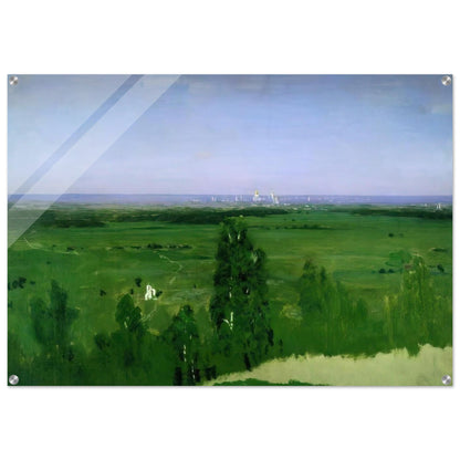 View on Moscow from Sparrow Hills - Arkhyp Kuindzhi Acrylic Print - 70x100 cm / 28x40″ inches